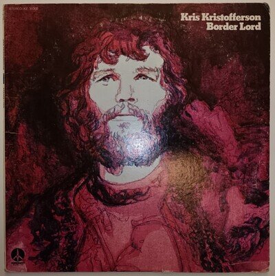 KRIS KRISTOFFERSON / BORDER LORD / ORIGINAL 1972 LP / VINYL ALBUM (USA Import)