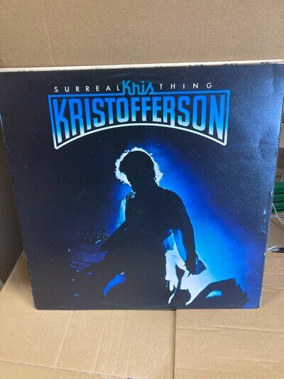 KRIS KRISTOFFERSON SURREAL THING, VINYL LP, MNT81496, A1/B1, VG+