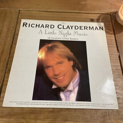 Richard Clayderman A Little Night Music Vinyl LP