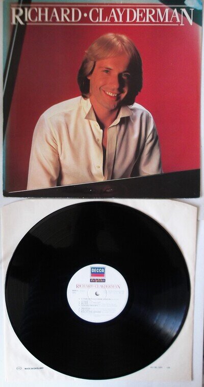 Richard Clayderman - Richard Clayderman - Stereo Vinyl LP - Excellent Plus Vinyl