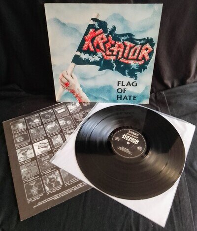 Kreator - Flag Of Hate Vinyl EP 1988 (Noise N0047)