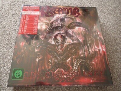 KREATOR ~GODS OF VIOLENCE~ AWESOME RARE MASSIVE BOX SET LP VINYL SLAYER EXODUS