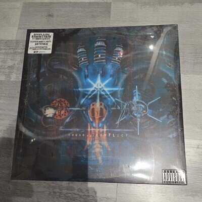 KREATOR Cause For Conflict BLUE VINYL 2x LP Album -NEW THRASH METAL sealed