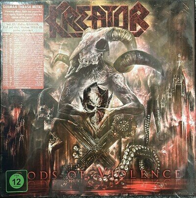 Kreator - Gods Of Violence - 12” Coloured Limited Edition Vinyl Box Set - New