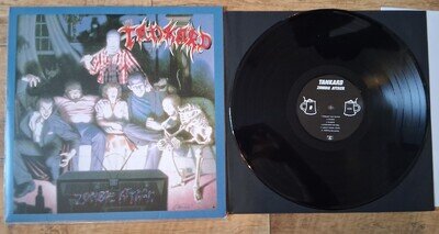 Tankard Zombie Attack vinyl lp with poster Sodom kreator slayer thrash metal