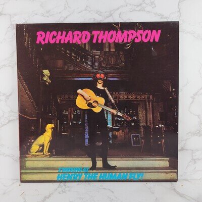Richard Thompson – Henry The Human Fly 12" Vinyl Album LP EX 1982