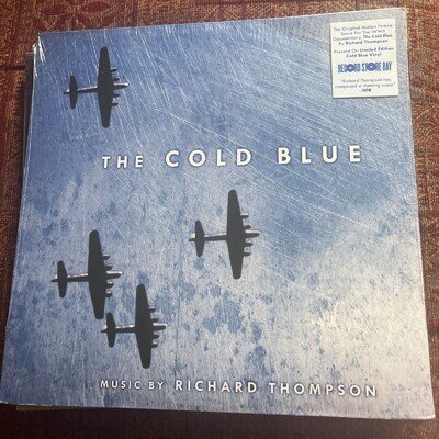 RICHARD THOMPSON The Cold Blue (Vinyl) 12" LP Ltd Cold Blue Vinyl NEW & SEALED