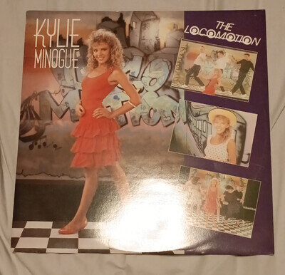 Kylie Minogue The Loco-Motion 12" Vinyl Single 45 RPM PWL 1987 PWLT 14