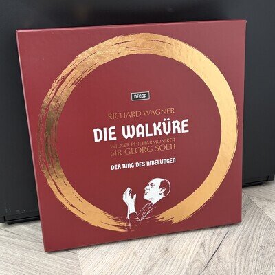 Richard Wagner Die Walküre (Decca Classics) LP Vinyl Box Set