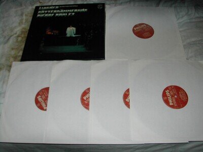 Philips:6769 073 Wagner gotterdammerung Boulez 5LP 1981 Boxset