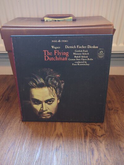 Wagner The Flying Dutchman Vinyl Box Set Fischer Dieskau Angel 3616 C/L