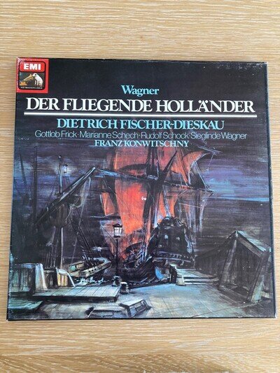 Opera by Wagner "The Flying Dutchman" ( "Der Fliegende Hollander") boxset 3 LPs