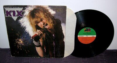 KIX Midnite Dynamite LP Orig 1985 Atlantic #81267-1 PROMO Hard Rock/Metal NICE!!
