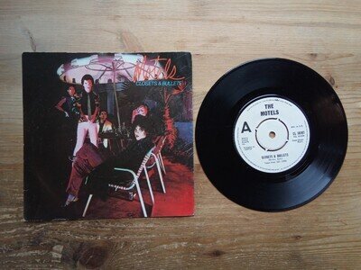 Motels Closets & Bullets / Kix Excellent 7" Single Vinyl Record CL16107 P/S