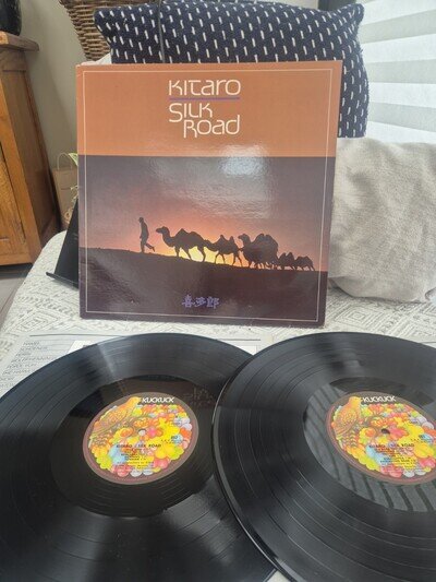 KITARO Silk Road West Germany 1st Press 1981 KUCKUCK 2xLP NM