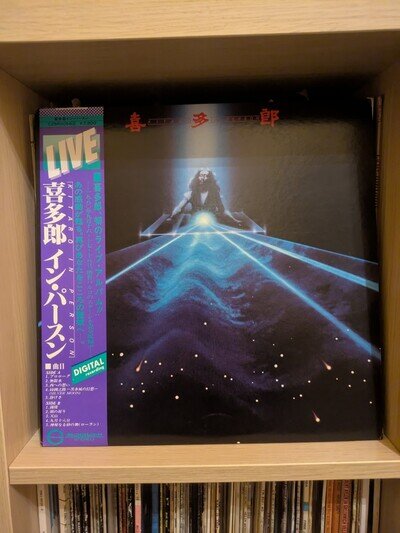 Kitaro In Person (Live) / JAPAN vinyl LP canyon c28r0059