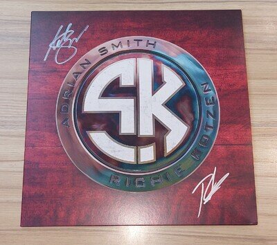 Smith / Kotzen NEW SIGNED LP Red Coloured Iron Maiden Rock 2021 MINT