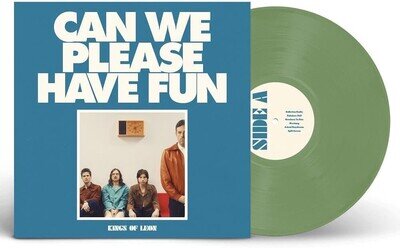 KINGS OF LEON- Can We Please Have Fun OLIVE GREEN Coloured Vinyl LP NEW 2024