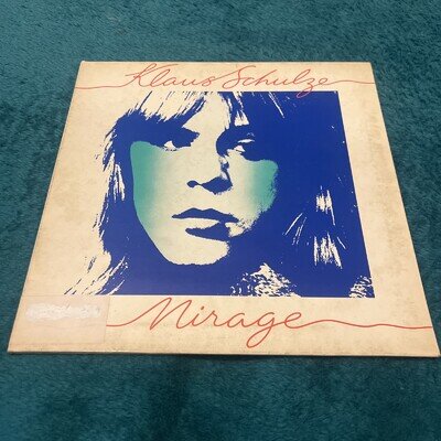 KLAUS SCHULZE MIRAGE VINYL LP 1977 RARE GATEFOLD