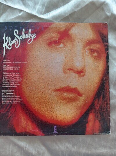 KLAUS SCHULZE BODYLOVE - ADDITIONS TO ORIGINAL SOUNDTRACK ISLAND VG CONDITION