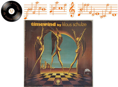 Klaus Schulze Timewind Vinyl LP - EX
