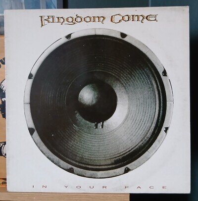 Kingdom Come - In Your Face - 12" vinyl LP - 80s hard rock