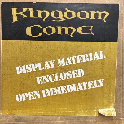 KINGDOM COME Promo Kit ORIGINAL US 1988. Posters, Flats, Shelf Cards! Polygram