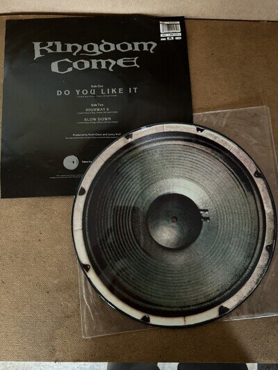 Kingdom Come- Do You Like It - 12" Speaker Picture Disc Single