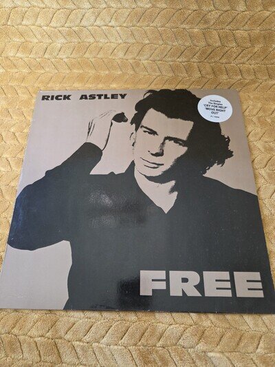 Rick Astley Free 1991 UK Vinyl LP In Very Good Condition See Photos