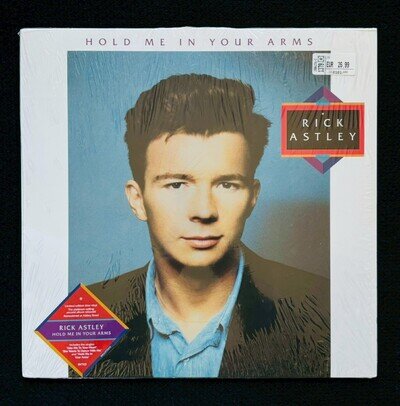 NEW SEALED - RICK ASTLEY Vinyl LP - Hold Me In Your Arms
