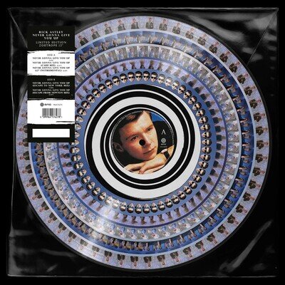 Rick Astley - Never Gonna Give You Up Limited Edition Zoetrope 12" Vinyl Single
