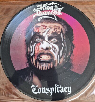 King Diamond Conspiracy 1989 Picture Vinyl Album Pre Owned Great Condition
