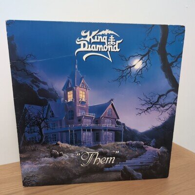 King Diamond ‎"Them" Roadrunner RR 9550 1988 VG/VG