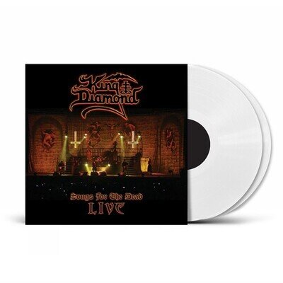King Diamond 'Songs For The Dead Live' 2x12" White Vinyl - NEW