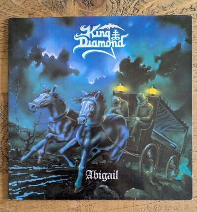 King Diamond Abigail Vinyl Original 1987 LP RR 9622