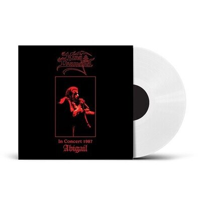 King Diamond 'In Concert 1987 - Abigail' White Vinyl - NEW