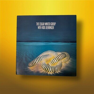 Edgar Winter Group - With Rick Derringer - 1975 UK Rock LP EX Blue Sky SKY 69181