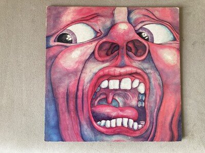 King Crimson In The Court Of Crimson VG+/EX UK Gatefold Album 1972