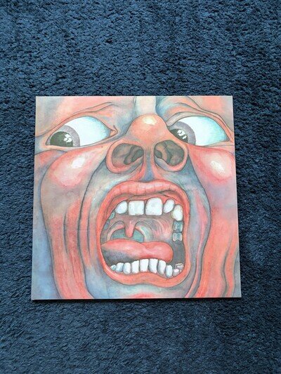 King Crimson in the Court of the Crimson King Vinyl Record Reissue 200g VG+/VG+