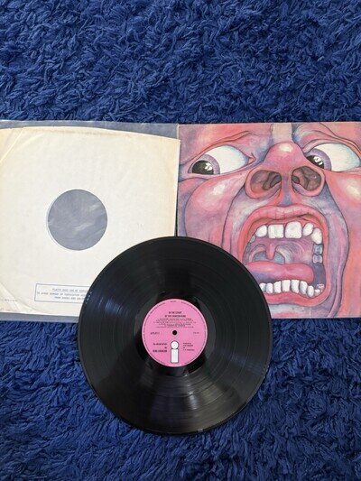 King Crimson in the Court of the Crimson King Vinyl Record