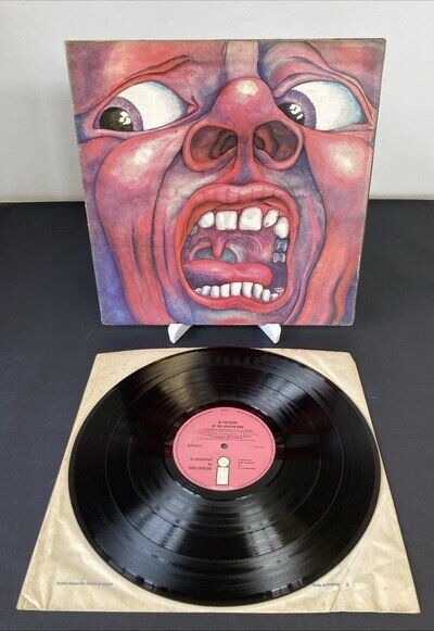 King Crimson - In The Court Of The Crimson King - UK LP 1st Press Pink ‘i’ A2/B4