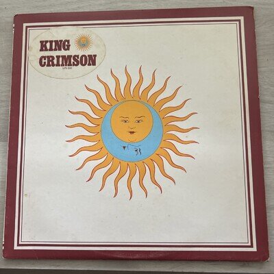 King Crimson - Larks Tongue in Aspic - UK First Press - Pink Rim Island Vinyl LP