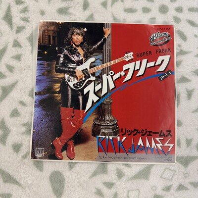 RICK JAMES Super Freak JAPAN 7" VINYL SINGLE Motown VIPX-1596 Funk NM