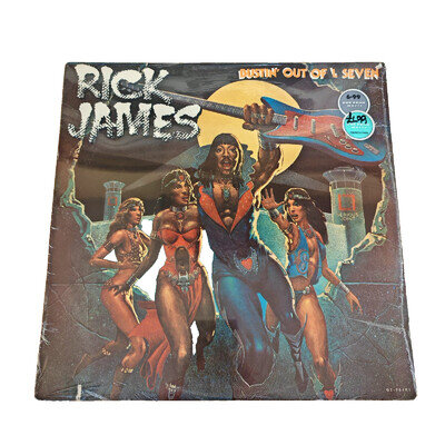 Rick James Bustin Out Of L Seven 12" Vinyl Album 1979 G7-984R1 Sealed