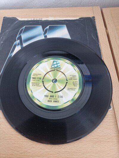 Rick James ~ You And I ~ 1978 Motown 7” Vinyl Record EX / M Condition
