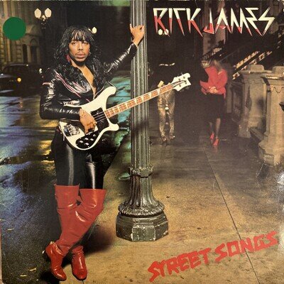 Rick James - Street Songs, LP UK Motown 1981 1st Press VG to VG+ Vinyl