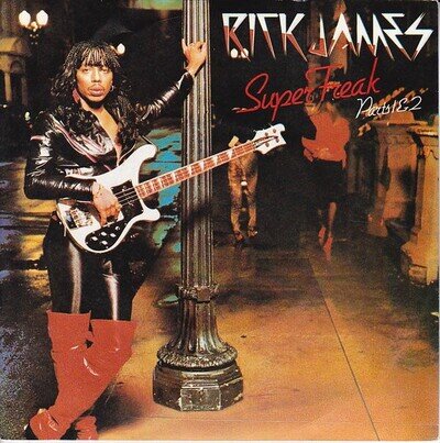 Rick James - Super Freak - Used Vinyl Record 7 - G6244z