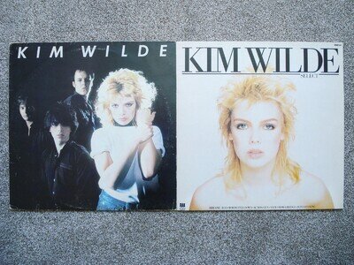Kim Wilde 2 x LP Vinyl Records Job Lot Kim Wilde (1981) + Select (1982)