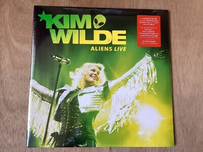 Kim Wilde Aliens Live 2 x Neon Orange Vinyl - NEW/SEALED.