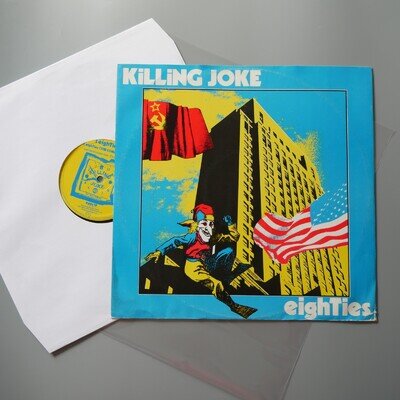 Killing Joke Eighties 1984 Single Vinyl Record EG Records Punk Rock 12"Single